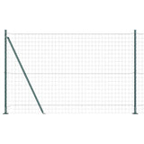 Welded Wire Fence with Concrete Base 10 x 1.6 m 3350883