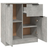 Sideboard Concrete Grey 60x30x70 cm Engineered Wood 811110