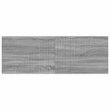 Wall-Mounted Headboard HAARLEM Grey Sonoma Engineered Wood 896961