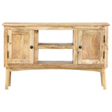 Sideboard 100x35x60 cm Solid Mango Wood 285862
