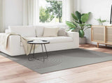 Indoor Rug GALATI Grey 120 x 120 cm Polyester 42022824