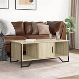 Coffee Table Sonoma Oak 100x51x40 cm Engineered Wood 848490