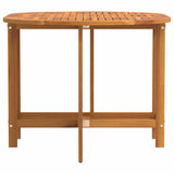 Garden Table Folding Brown 110 x 60 x 72 cm Solid Acacia Wood 4103887