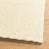 Rug HUARTE Short Pile Soft and Washable Cream 100x200 cm 375036
