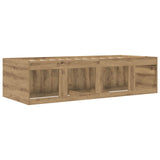Bed Frame with Storage Artisian Oak 80 x 200 cm Engineered Wood 3429500