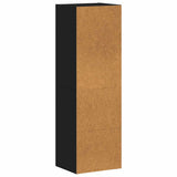 Book Cabinet/TV Cabinet Black 36x30x114 cm Engineered Wood 800136