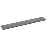 Wall Headboard 12 pcs Light Grey 90 x 15 cm Fabric 42020537
