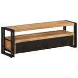 TV Cabinet 120x30x40 cm Solid Wood Mango 338466