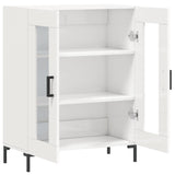 Sideboard High Gloss White 69.5x34x90 cm Engineered Wood 827790