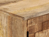 Sideboard 110x30x70 cm Solid Wood Mango 376063