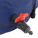 Water Tank with Tap Foldable 750 L PVC 155993