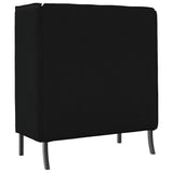 Highback Sofa Black 109 x 56 x 121 cm Fabric 42010834