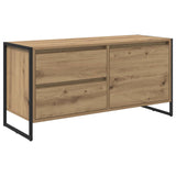 TV Cabinet Artisian Oak 100 x 36 x 49.5 cm Engineered Wood 886623