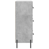 Sideboard Concrete Grey 69.5x34x90 cm Engineered Wood 827864