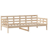 Daybed with Drawers without Mattress 90x190 cm Single Solid Wood 3302142