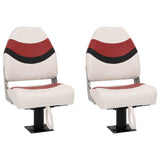 Boat Seats 2 pcs with Pedestal 360&deg Rotatable 3294984