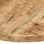Table Top Solid Mango Wood Round 25-27 mm 50 cm 286005