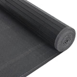 Rug Rectangular Black80x400 cm Bamboo 376918