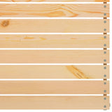 4 Piece Garden Lounge Set Solid Pinewood 806622