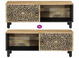 Coffee Table 80x50x40 cm Solid Wood Mango 358216