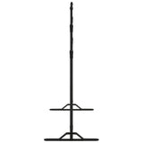 Backdrop Stand Black 254x243 cm Steel 190267