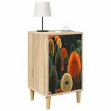 Bedside Cabinet ZAANDAM 2 pcs Sonoma Oak 36 x 33 x 60 cm 8007292
