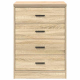 Garage Storage Cabinet Sonoma Oak 60x51x85 cm Solid Wood Pine 860600