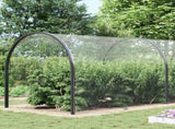 Clear Tarpaulin with Eyelets 5x12 m PVC 4018616