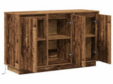 LED Sideboard Old Wood 90 x 32 x 75 cm Engineered Wood 869680