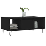 Coffee Table Black 90x50x36.5 cm Engineered Wood 830589