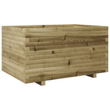 Garden Planter 90x60x49.5 cm Impregnated Wood Pine 3282568