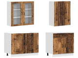 Kitchen Unit KALMAR 4 pcs Old Wood Engineered Wood 3438313
