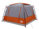 Party Tent Grey and Orange 4-Person 42017447