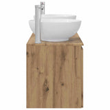 Bathroom Cabinet Set 3 pcs Artisan Oak 49.5 x 44.5 x 65 cm 3405706