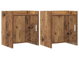 Bedside Tables 2 pcs Old Wood 40 x 30 x 60 cm Engineered Wood 8011024