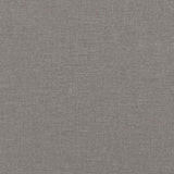 Bed Frame without Mattress Taupe 90x190 cm Single Fabric 3284904