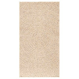 Rug ZIZUR Beige 80x150 cm Jute Look Indoor and Outdoor 4010402