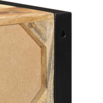 Bedside Cabinet 40x35x40 cm Solid Rough Wood Mango 4015949