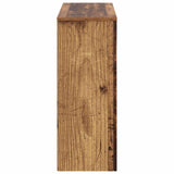 Console Table Striped Old Wood 101 x 29 x 74 cm Engineered Wood 899884