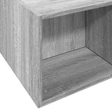 Bed Frame without Mattress Grey Sonoma 140x200 cm 3280571