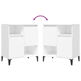 Sideboards 3 pcs White 60x35x70 cm Engineered Wood 3185743