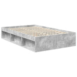 Bed Frame with Headboard Concerte 120 x 190 cm Solid Pine Wood 3409375