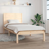 Bed Frame without Mattress 90x190 cm Single Solid Wood 3104118
