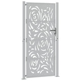 Garden Gate 100x200 cm Weathering Steel Flame Design 4100998