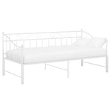 Sofa Bed Frame White Powder-coated metal 324777