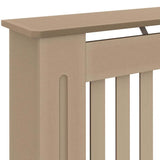 Radiator Cover 2 pcs Brown 172 x 19 x 81.5cm Engineered Wood 3403236