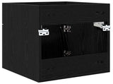 Sink cabinet Black Oak 41 x 38.5 x 46 cm Engineered Wood 8003719