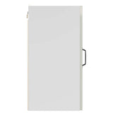 ZNTS Kitchen Wall Cabinet Lucca High Gloss White Engineered Wood 853789