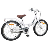 Kids Bike 20 Inches for 6-11 Years Old White 42009462
