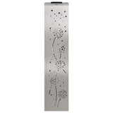 Solar LED Pathway Light 2 pcs Silver Stainless Steel 879776